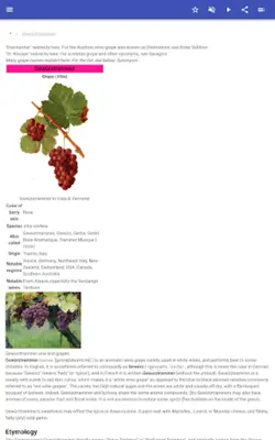 Grape varieties android App screenshot 3